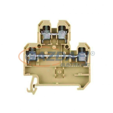 Elmark sínre húzható ipari sorkapocs, 32A, DDTB4/5N, 0.2-6mm2, bézs villanyszerelés