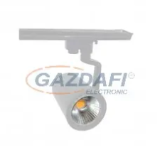Elmark SKY TL808 sínre szerelhető spotlámpa 12W 230V 2700K Ĺ27 fehér világítás