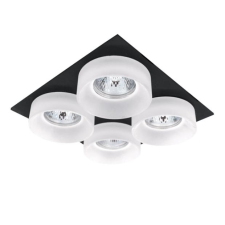 Elmark Spot lámpatest SA-045/4 négyzet fekete/fehér világítás