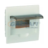 Elmark süllyesztett műanyag elosztódoboz, 8 modul, 1 sor, 190x205x75mm, IP40, fehér