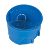Elmark süllyesztett szerelvénydoboz, kék, d=65mm