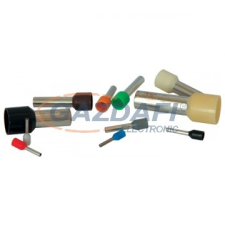 Elmark szigetelt érvéghüvely, fekete, 25mm2, 16mm, Е25-16, 100db/csomag villanyszerelés