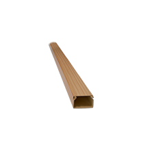 Elmark Színes kábelcsatorna, 25x16mm, világos bükk színben - 2m villanyszerelés