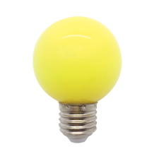 Elmark Színes Led Izzó gömb, sárga G45 3W E27 - Elmark izzó