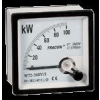 Elmark Táblaműszer Analóg Teljesítmény mérő műszer 3P 400V 4 vezetékes 72x72