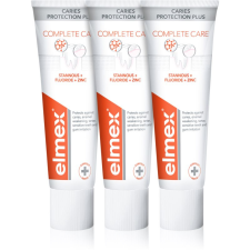 Elmex Caries Protection Complete Care frissítő hatású fogkrém a fogak teljes védelméért 3x75 ml fogkrém
