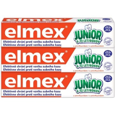 Elmex Junior 3 × 75 ml fogkrém