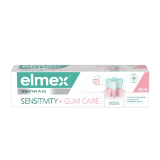 Elmex Sensitive Plus Sensitivity + Gum Care fogkrém 75ml fogkrém