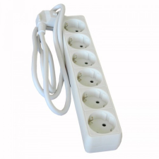  ELOSZTÓ HAT CSATLAKOZÓS 1,5M KÁBELLEL 321157 hosszabbító, elosztó