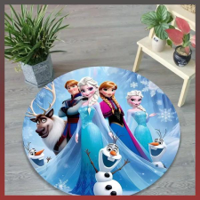  Elsa Princess szőnyeg jéggel és hóval kerek 80 cm DT1136331 lakástextília