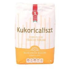 Első Első pesti kukoricaliszt alapvető élelmiszer