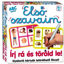  Első szavaim-írj rá és töröld le-fejlesztő kártyák (BBJ) gyermek- és ifjúsági könyv