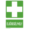  Elsősegélyhely - öntapadó, 160*240