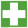 Elsősegélyhely - öntapadó, 200*200