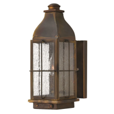 Elstead BINGHAM bronz kültéri falikar (ELS-HK-BINGHAM-S) E14 1 izzós IP44 kültéri világítás