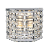 Elstead Lighting Elstead glamour modern fali lámpa shoal fényes nikkel elsshoal2