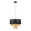 Elstead Lighting Elstead glamour modern függeszték zuma fekete arany elshk-zuma6-sbg