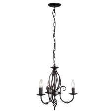 Elstead Lighting Elstead klasszikus csillár artisan fekete elsart3-black világítás