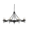 Elstead Lighting Elstead klasszikus csillár warwick grafit elswr8-graphite