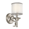 Elstead Lighting Elstead klasszikus fali lámpa lacey antik bronz fehér elskl-lacey1-ap
