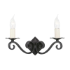 Elstead Lighting Elstead klasszikus fali lámpa rectory fehér fekete elsry2a-black
