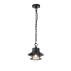 Elstead Lighting Elstead Lighting Copenhagen COPENHAGEN8-BK Függőlámpa 1x60W/E27 IP44