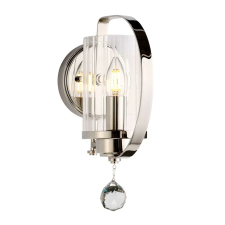 Elstead Lighting Elstead modern fali lámpa cassie fényes nikkel elscassie1 világítás