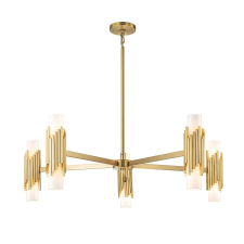 Elstead Lighting klasszikus csillár marvele sárgaréz opál elsmarvele10-ab-opal világítás