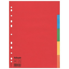 Elválasztólap A/4 karton 5rész 56102/100199 naptár, kalendárium