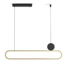  Elyptica - Modern LED függeszték étkezőbe 100 cm világítás