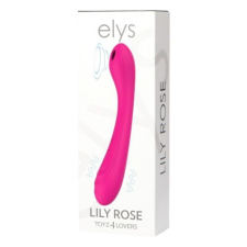 Elys Lily Rose vibrátor, léghullámos csiklóizgatóval vibrátorok