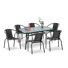  Elzas 6+1 kerti bútor garnitúra szett kerti bútor