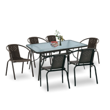  Elzas 6+1 kerti bútor garnitúra szett kerti bútor