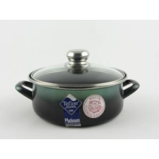  Ema-Lion Platinum tapadásmentes lábas üveg fedõvel 16cm 11880004 edény