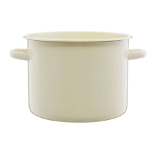  Emalia Olkusz zománcozott fazék 22 cm/5.5 l krém edény