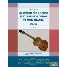 EMB 25 etűd gitárra Op. 60 művészet