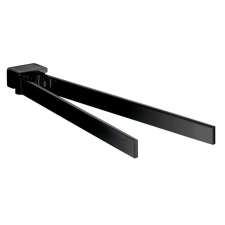 Emco Loft Törölközőtartó, 2ágú, 310mm, fekete fürdőszoba kiegészítő