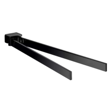  Emco Loft Törölközőtartó, 2ágú, forg., 410mm, fek fürdőszoba kiegészítő