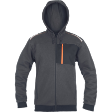  EMERTON STR kapucnis kardigán narancs L munkaruha