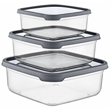 Emhouse Élelmiszer tároló doboz készlet négyzet alakú 3db papírárú, csomagoló és tárolóeszköz