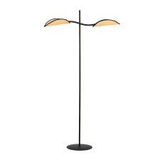 Emibig klasszikus állólámpa lotus barna fekete emi1108/lp2 világítás
