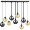 Emibig modern függeszték cosmo fekete emi714/9m1