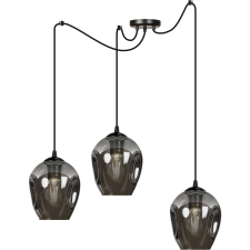 Emibig modern függeszték level fekete grafit emi757/3 világítás