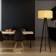 Emibig modern skandináv állólámpa aston barna fekete emi1149/lp1 világítás
