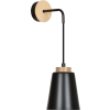 Emibig modern skandináv fali lámpa bolero fekete emi442/k1
