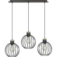 Emibig modern skandináv függeszték barbado fekete emi754/3 világítás