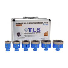 EMIKOO TLS lyukfúró készlet 16-25-35-43-51-67 mm - alumínium koffer fúrószár