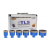 EMIKOO TLS lyukfúró készlet 25-35-40-45-55-60 mm - alumínium koffer