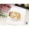  Emilia Gold Filled kő nélküli gyűrű-18K