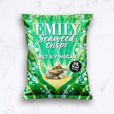 Emily / Abakus / Tengeri moszat crips sóval és ecettel, tápióka bevonattal 18 g előétel és snack